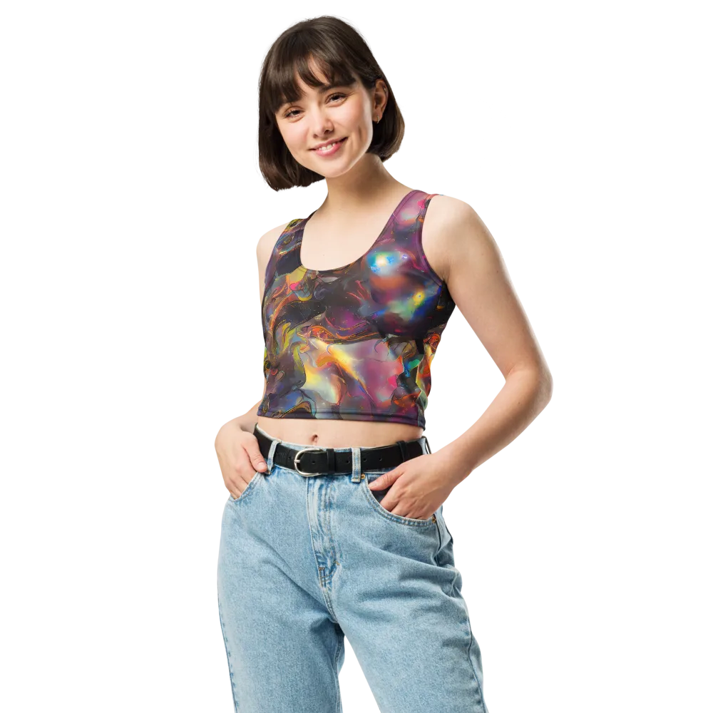 Cosmic Fusion on Crop Top — Front