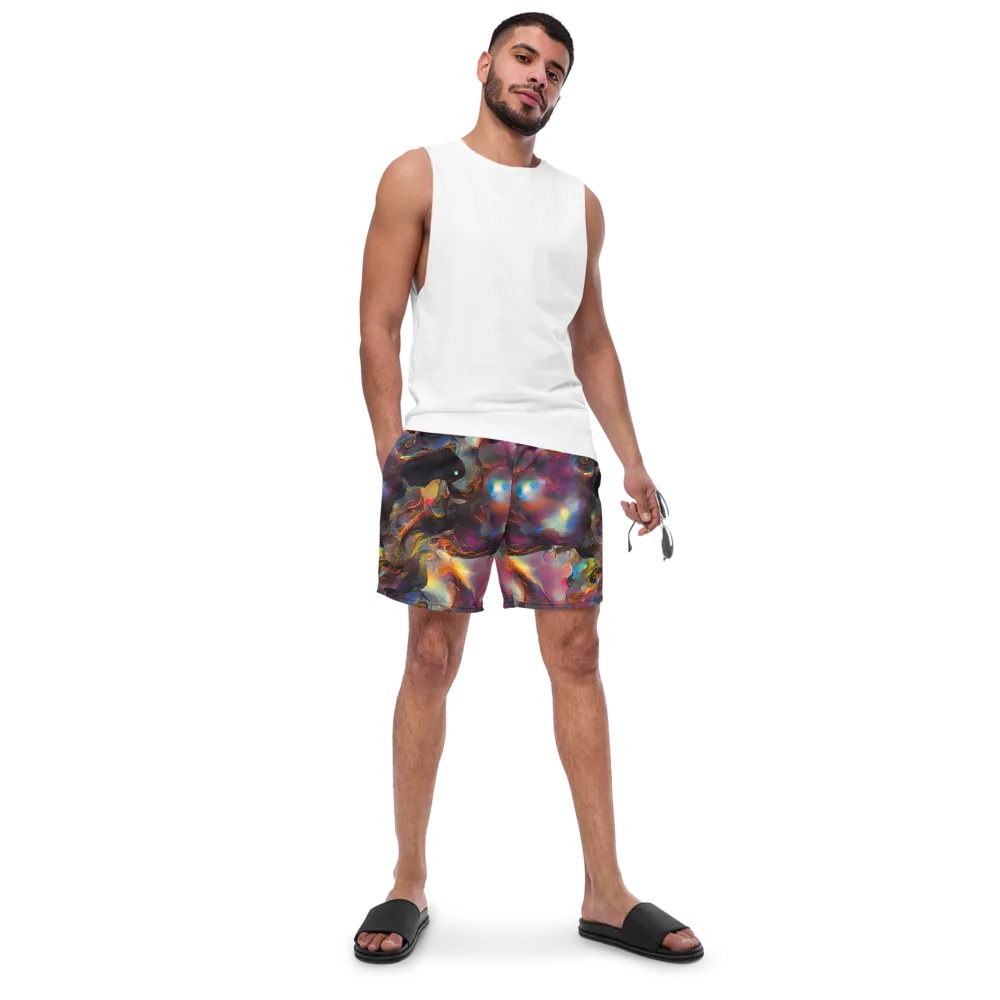 Cosmic Fusion on Swim Trunks — Front