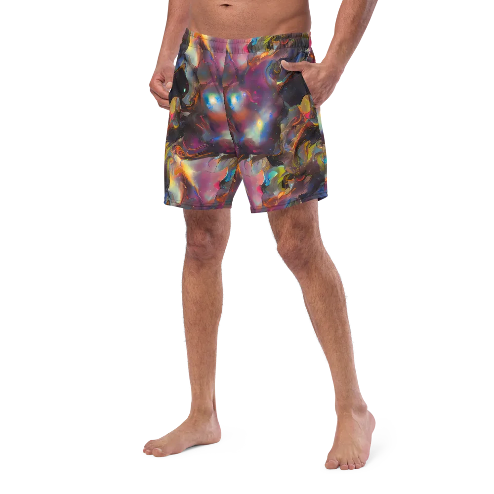 Cosmic Fusion on Swim Trunks — Left Front