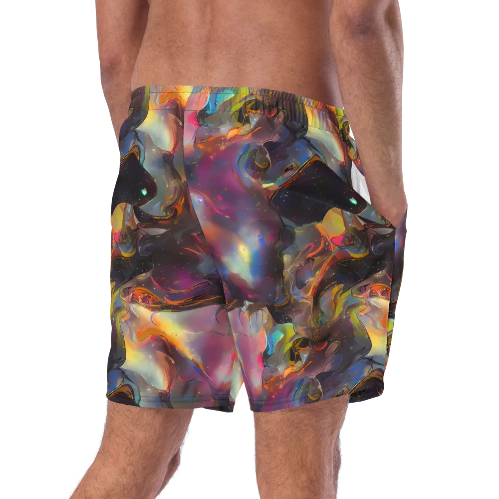 Cosmic Fusion on Swim Trunks — Right Back