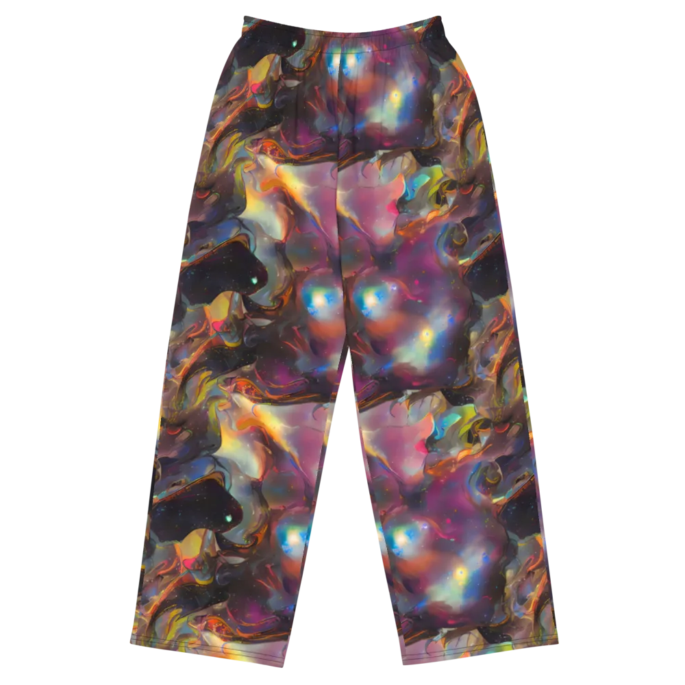 Cosmic Fusion on Wide-Leg Pants — Front