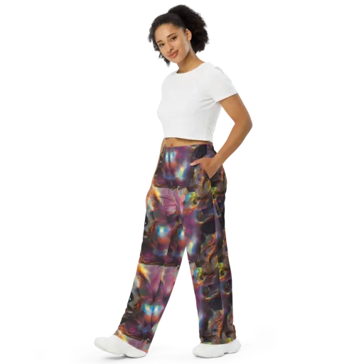 Cosmic Fusion on a Wide-Leg Pants