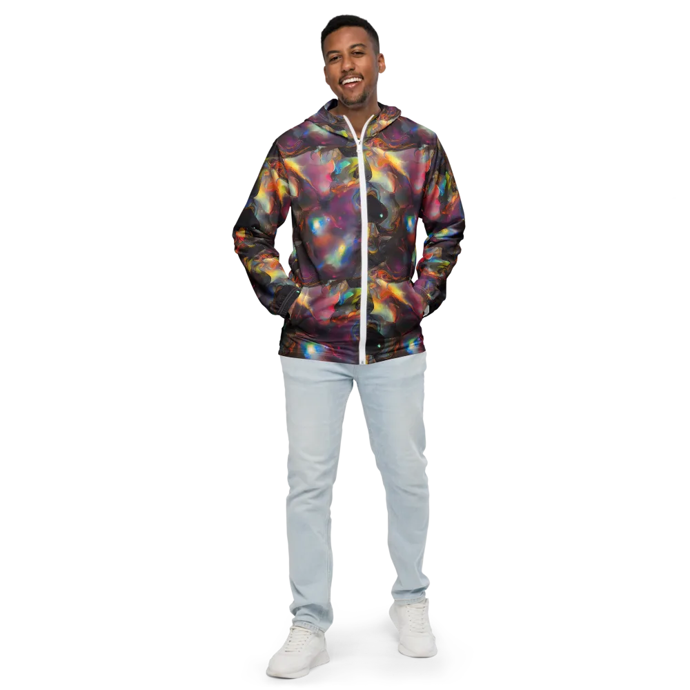 Cosmic Fusion on Men's Windbreaker — Front