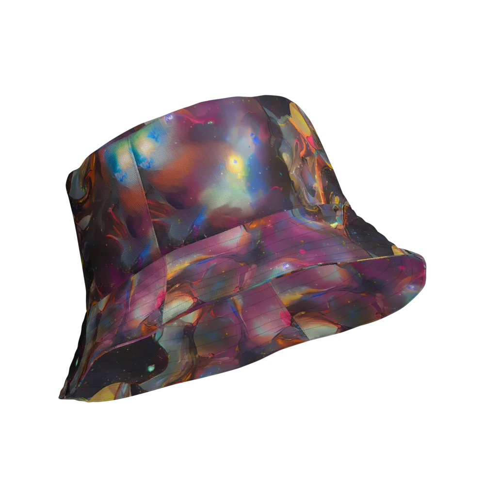 Cosmic Fusion on Reversible Bucket Hat — Product details Outside