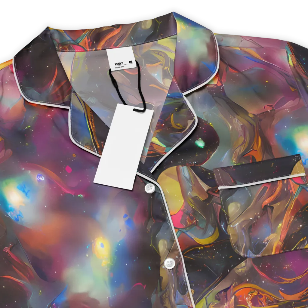 Cosmic Fusion on Women's Short Sleeve Pajama Top — Product details