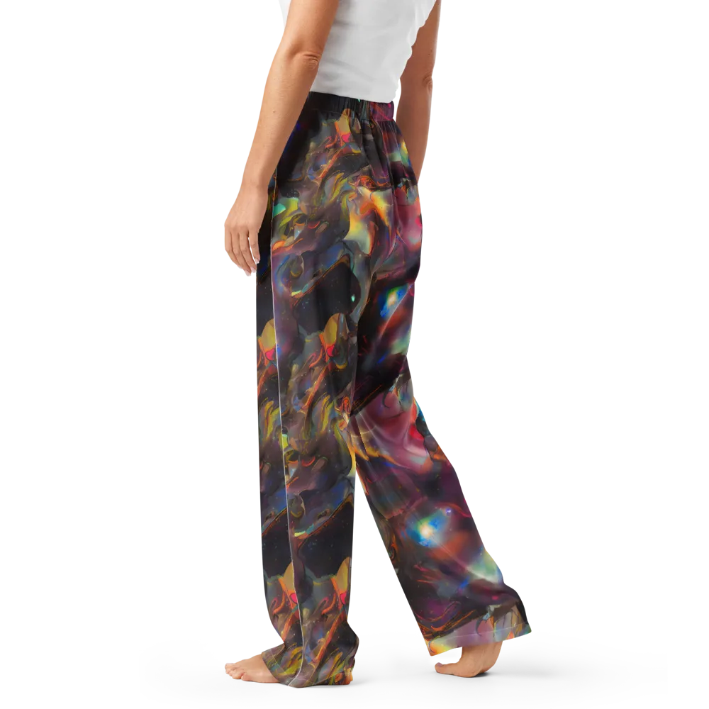 Cosmic Fusion on Women's Pajama Pants — Left