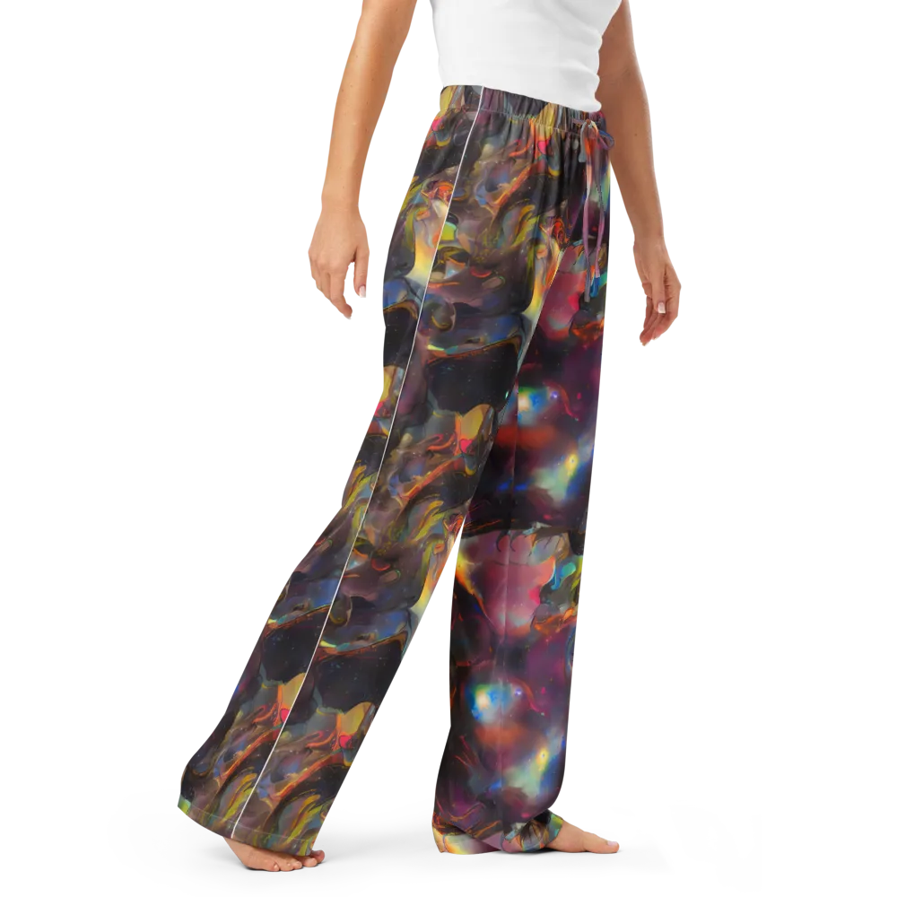 Cosmic Fusion on Women's Pajama Pants — Right Front