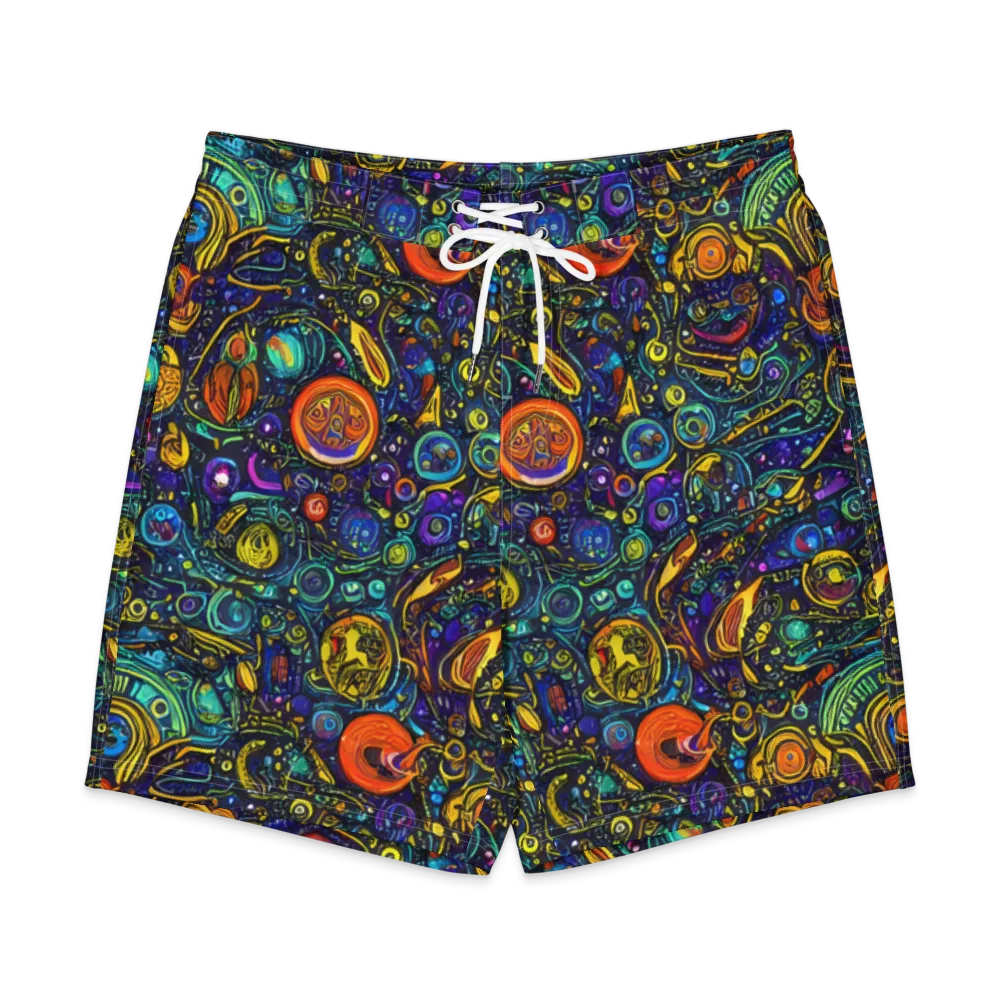 Vasnetsov Vortex on Men's Board Shorts — Front
