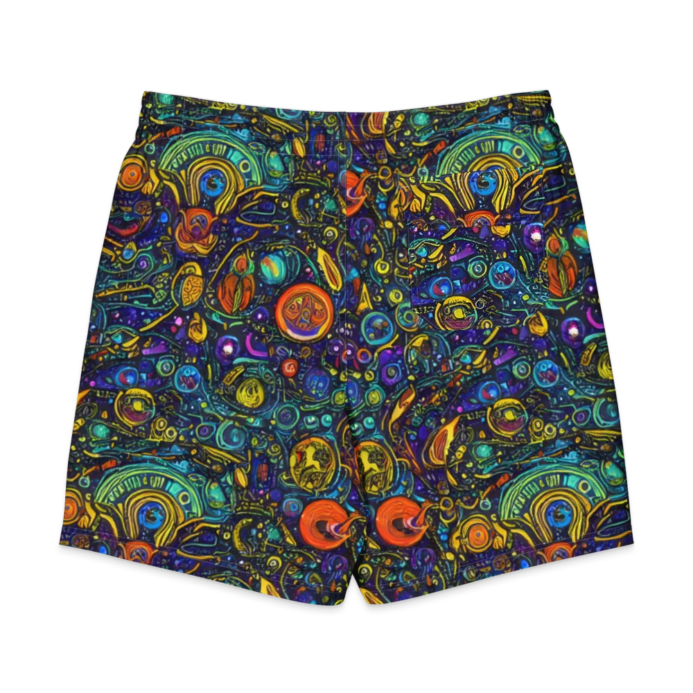 Vasnetsov Vortex on Men's Board Shorts — Back