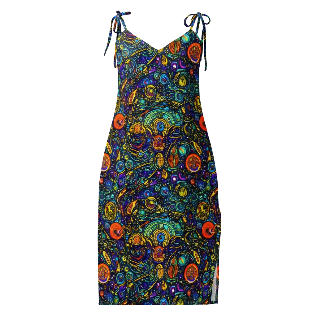 Vasnetsov Vortex on Slip Dress — Front