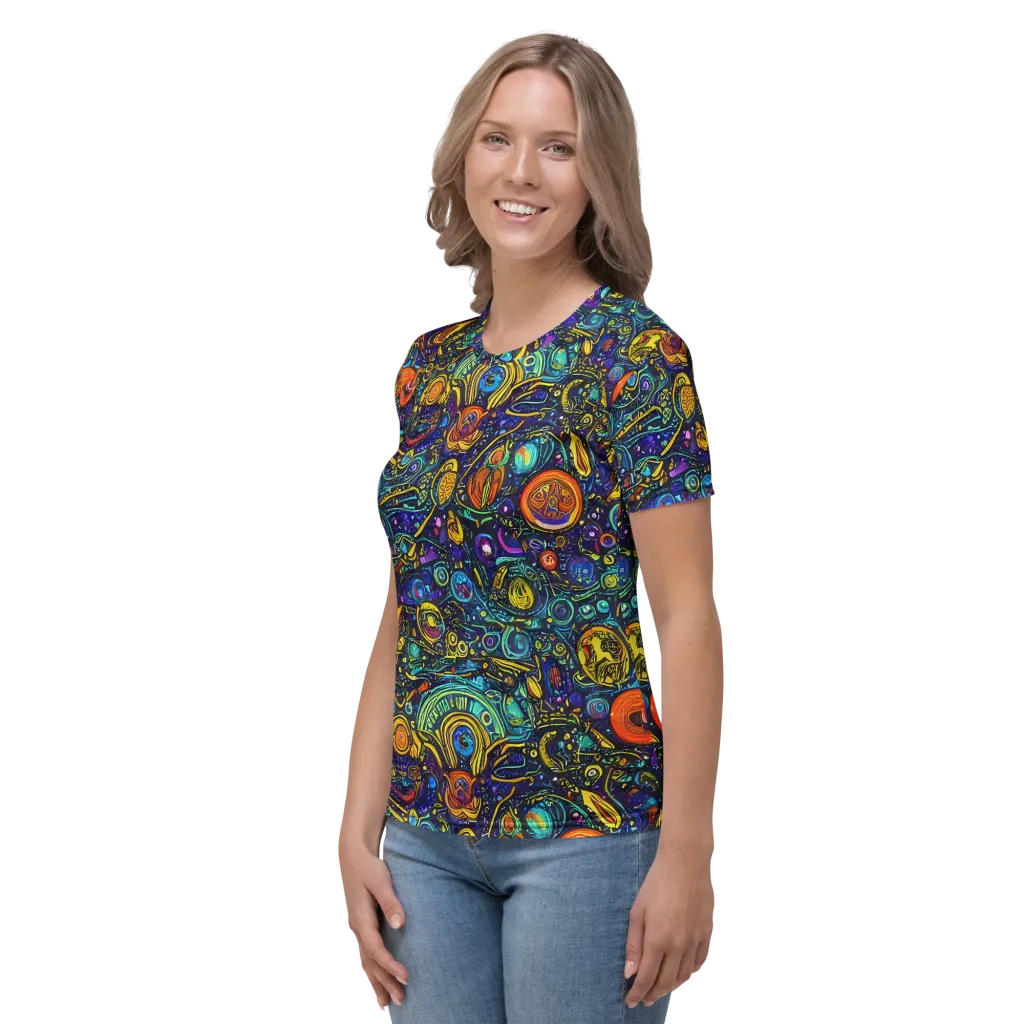 Vasnetsov Vortex on Women's Crew Neck T-Shirt — Left