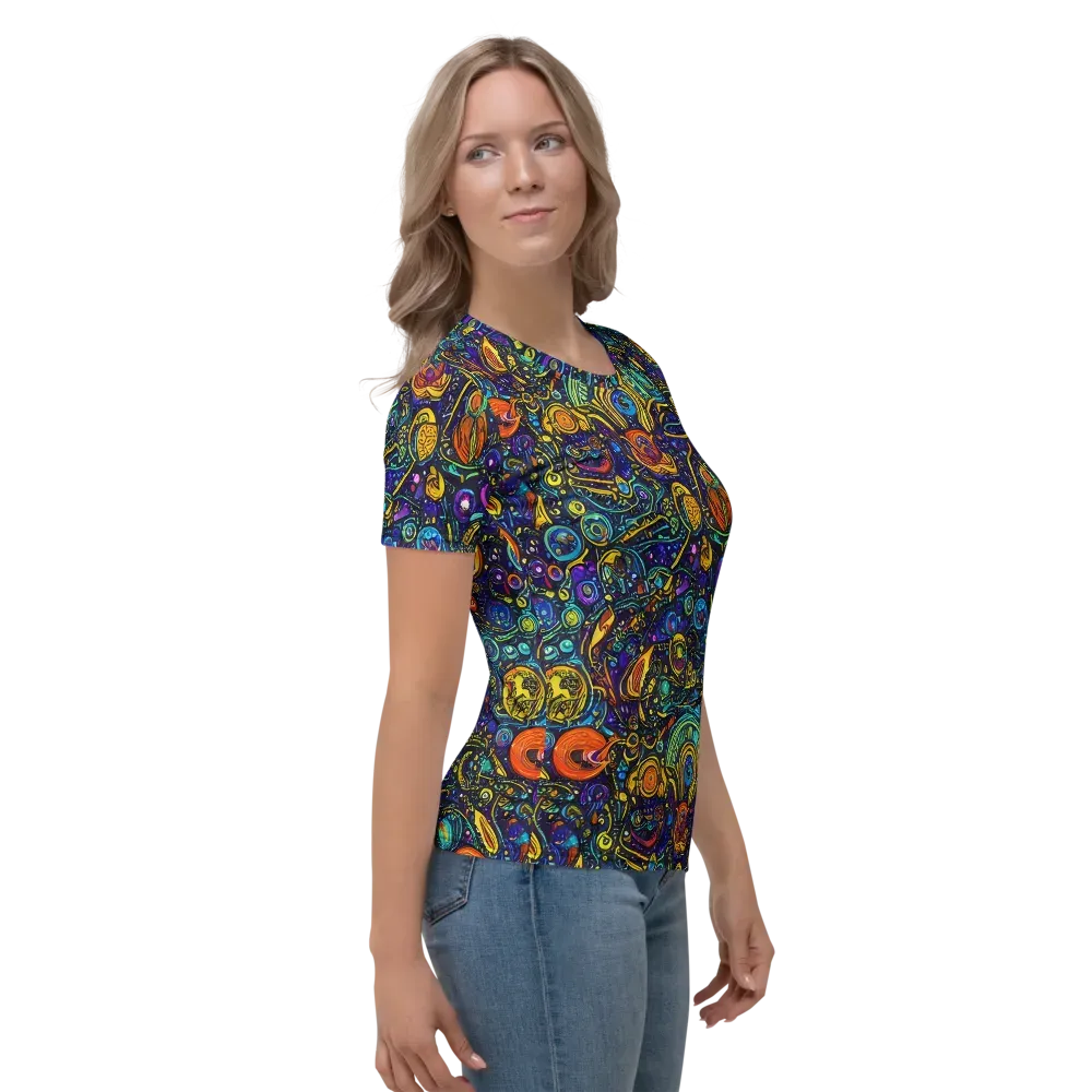 Vasnetsov Vortex on Women's Crew Neck T-Shirt — Right