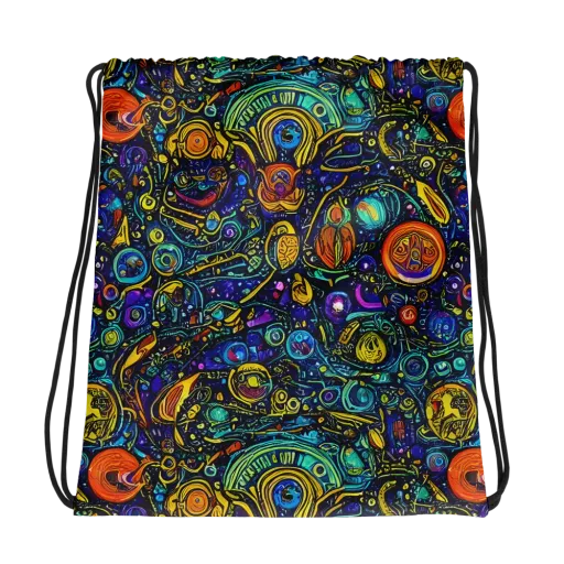 Vasnetsov Vortex on a Drawstring Bag