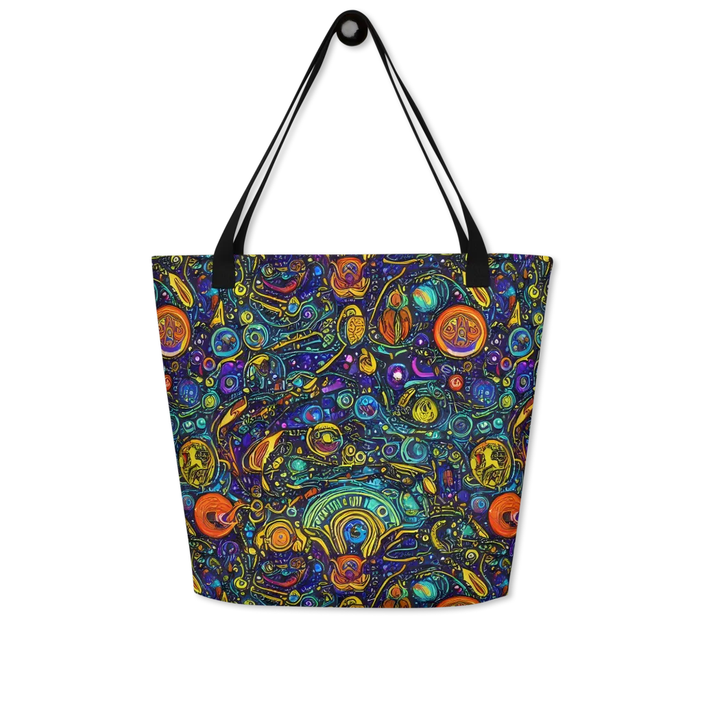 Vasnetsov Vortex on Large Tote Bag W/ Pocket — Front