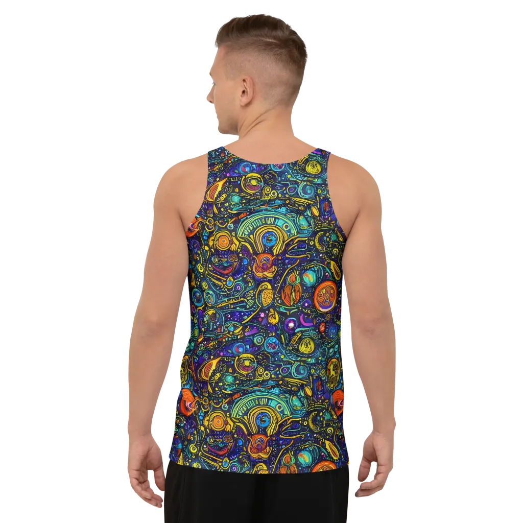 Vasnetsov Vortex on Men's Tank Top — Back