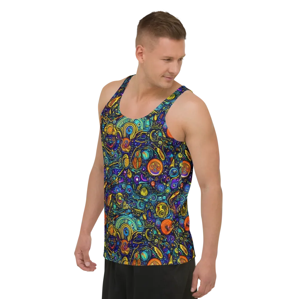 Vasnetsov Vortex on Men's Tank Top — Left Front
