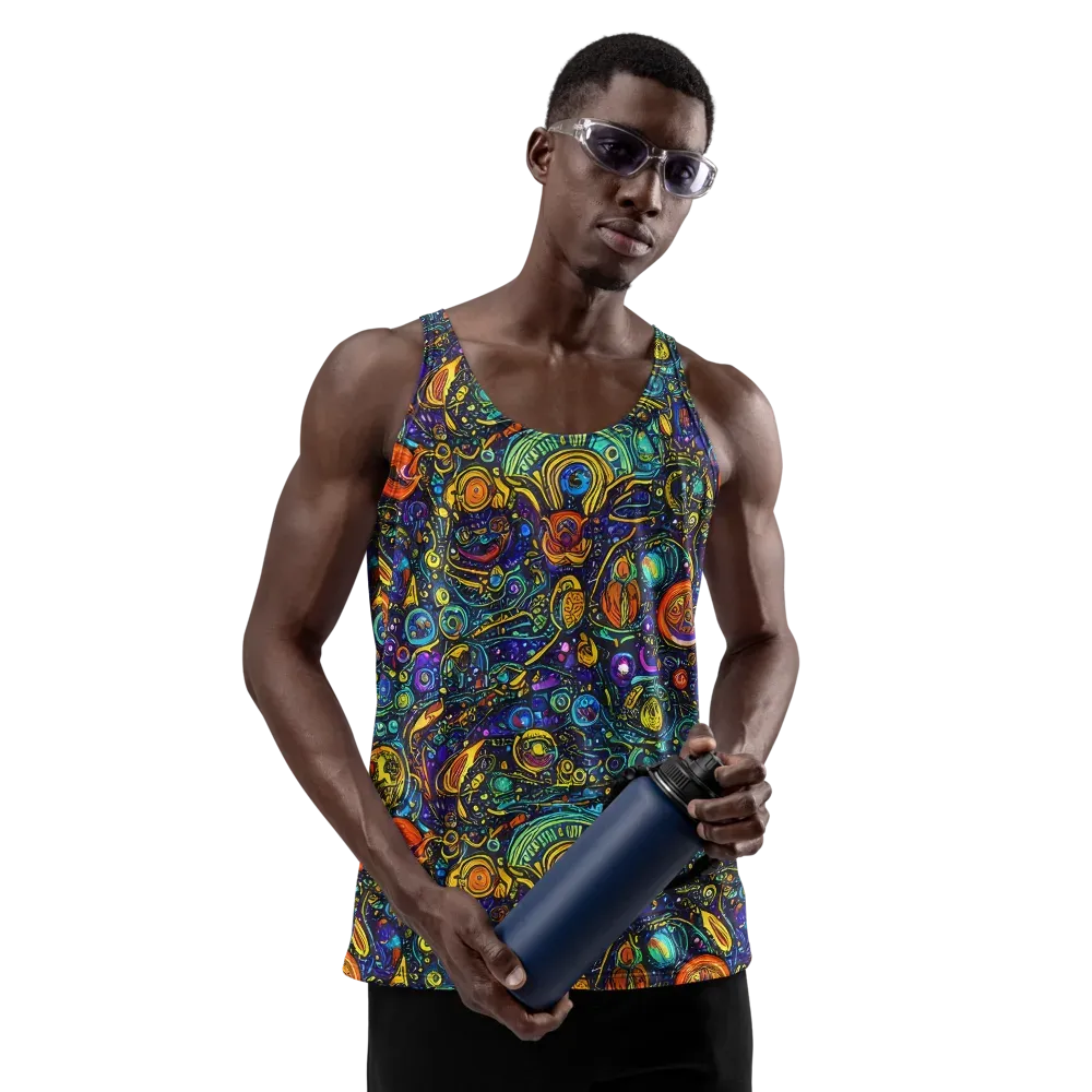 Vasnetsov Vortex on Men's Tank Top — Front