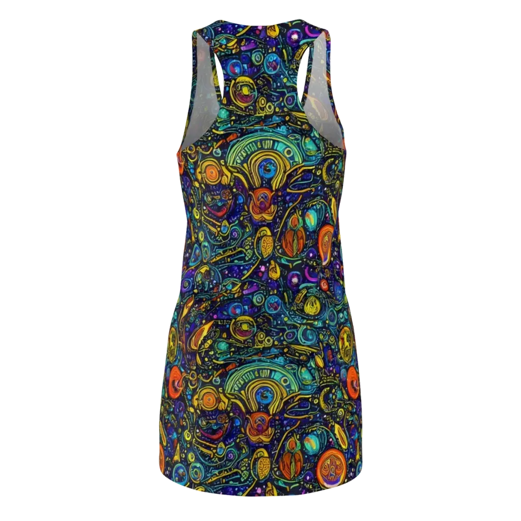 Vasnetsov Vortex on Racerback Dress — Back