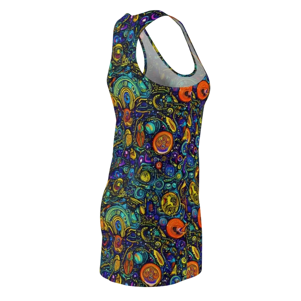 Vasnetsov Vortex on Racerback Dress — Back Side