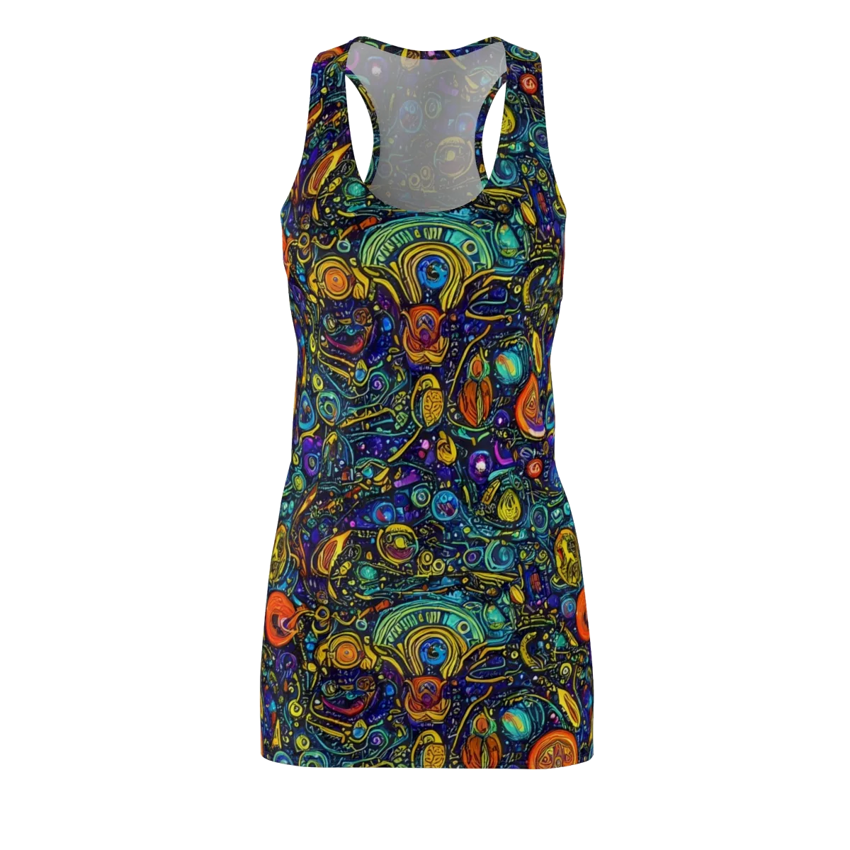 Vasnetsov Vortex on Racerback Dress — Front