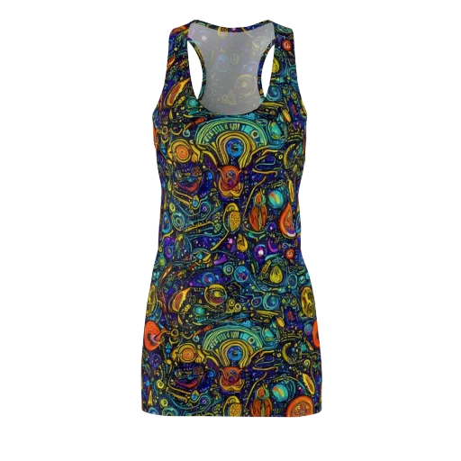 Vasnetsov Vortex on a Racerback Dress