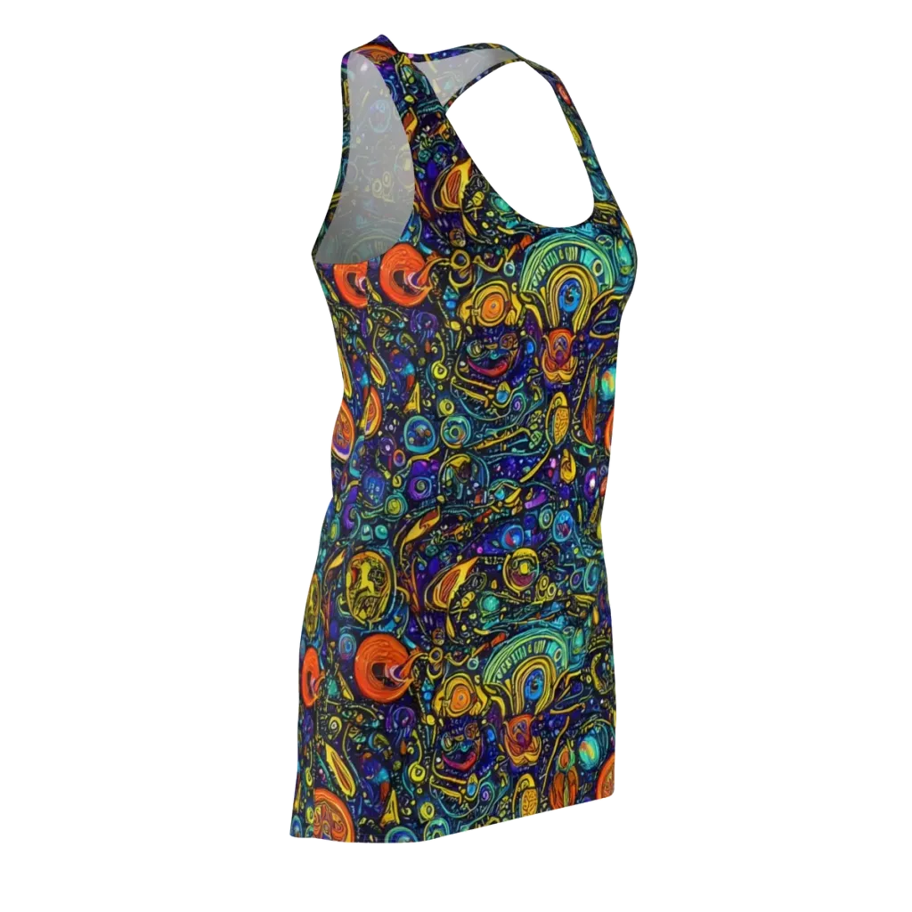 Vasnetsov Vortex on Racerback Dress — Front Side