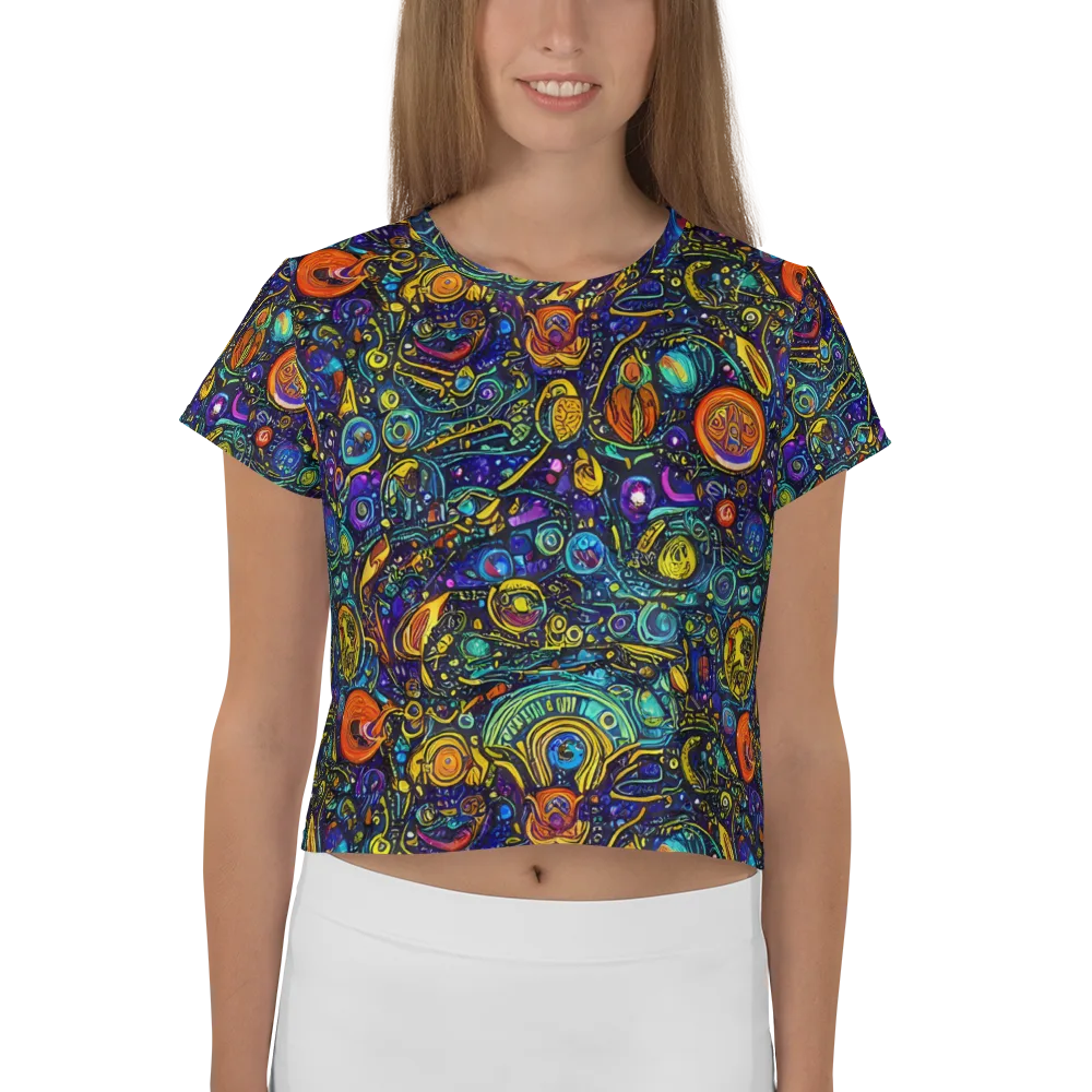 Vasnetsov Vortex on Crop Tee — Front