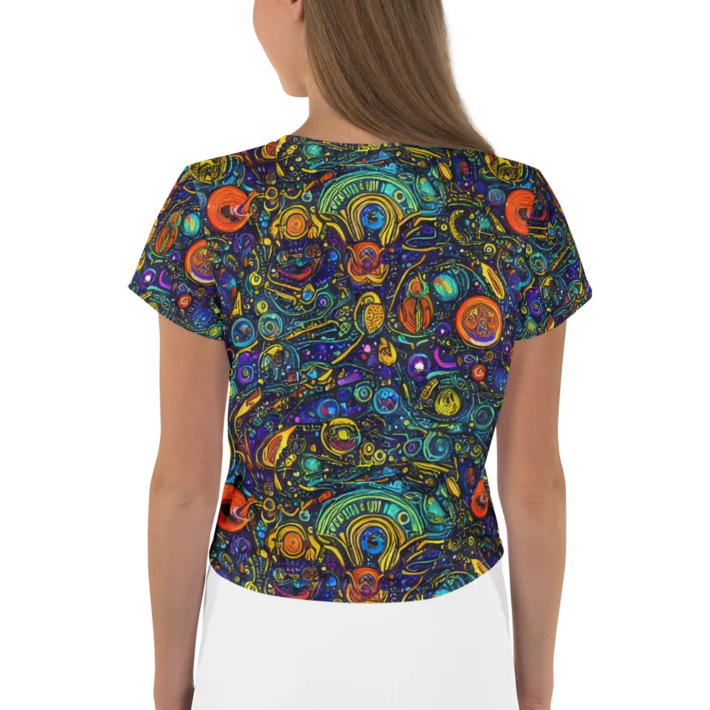 Vasnetsov Vortex on Crop Tee — Back