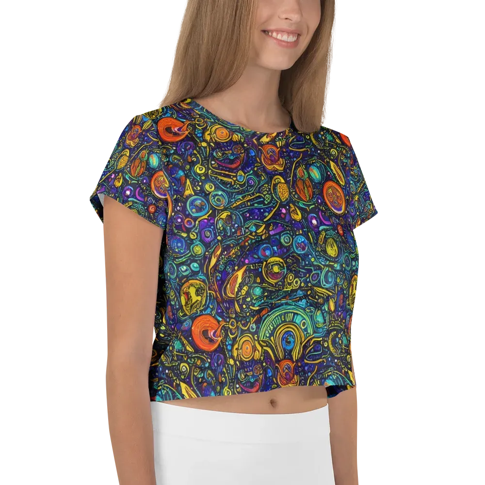 Vasnetsov Vortex on Crop Tee — Right