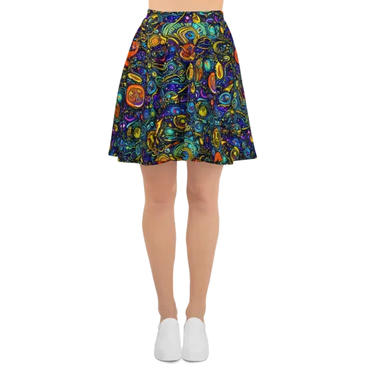 Vasnetsov Vortex on a Skater Skirt