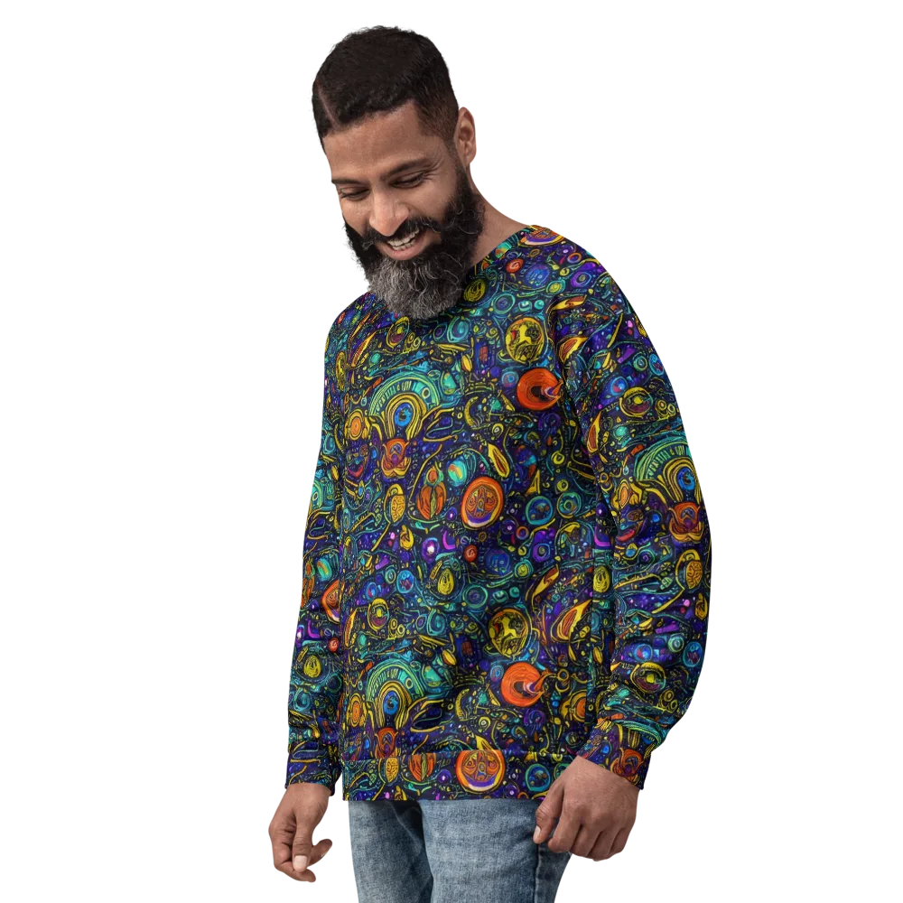 Vasnetsov Vortex on Sweatshirt — Left Front