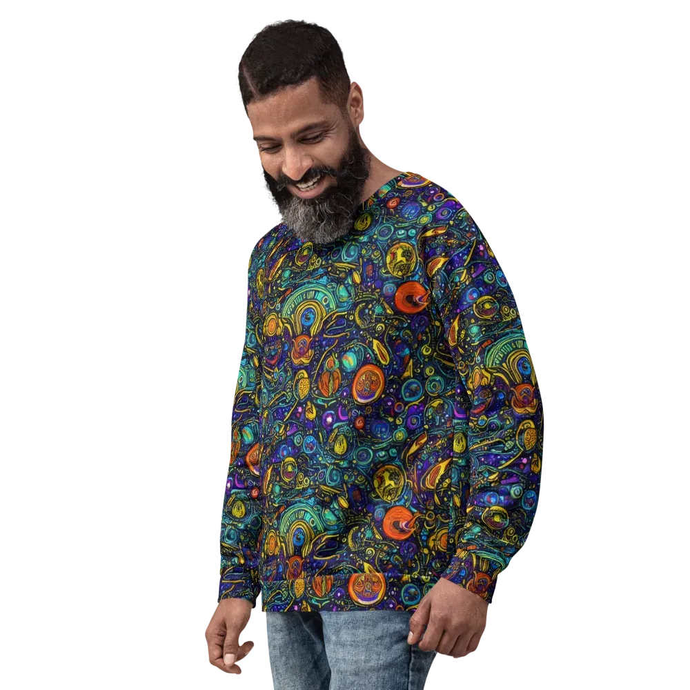Vasnetsov Vortex on Sweatshirt — Left Front