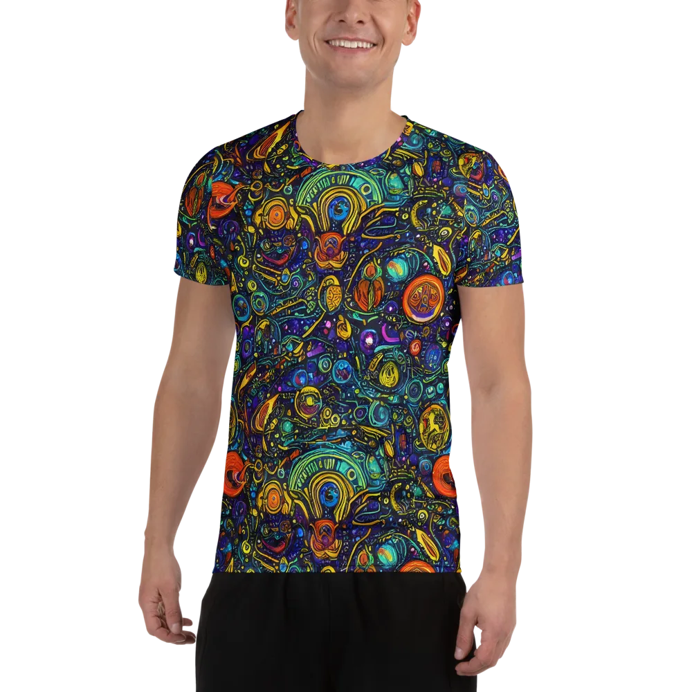 Vasnetsov Vortex on Men's Athletic T-Shirt — Front