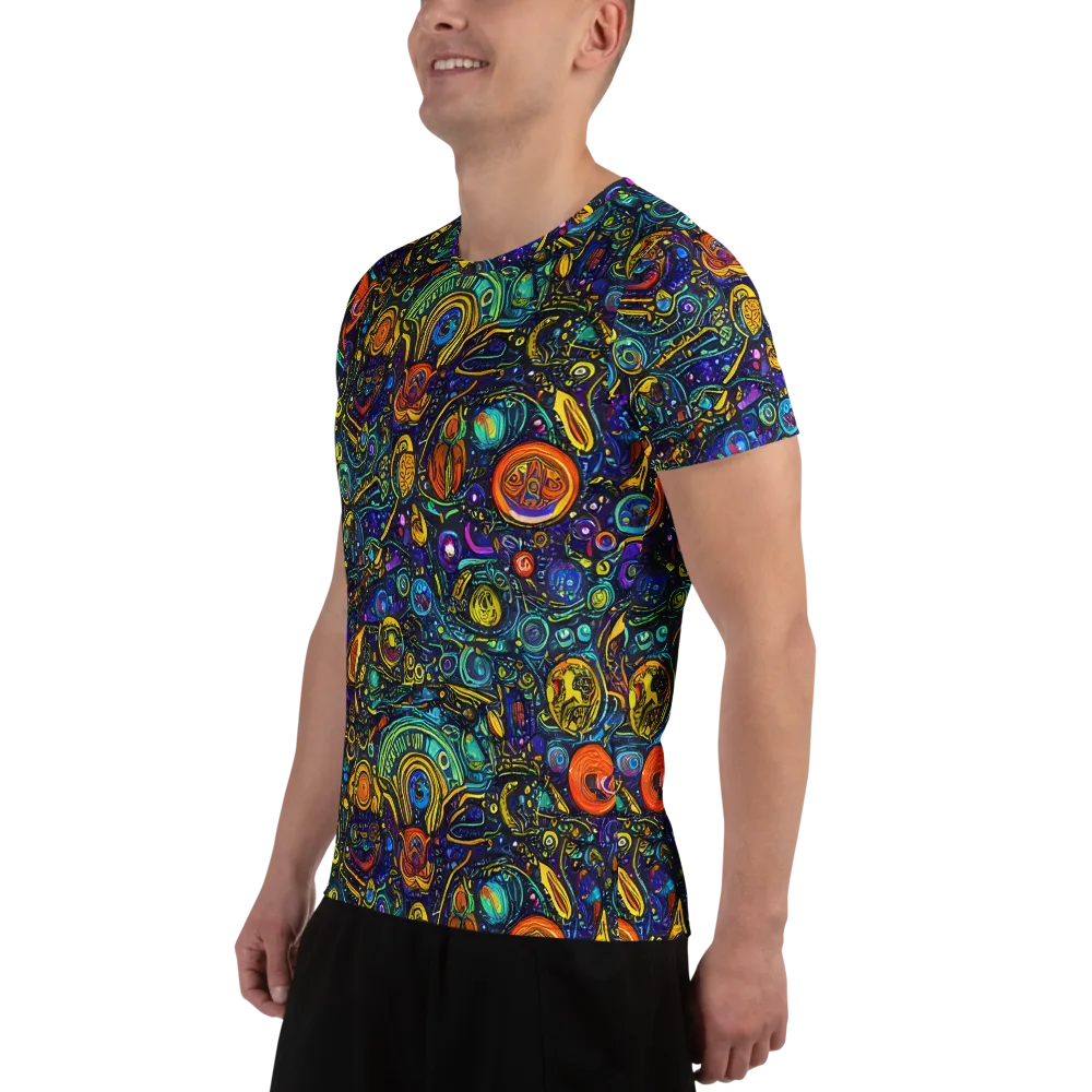 Vasnetsov Vortex on Men's Athletic T-Shirt — Left
