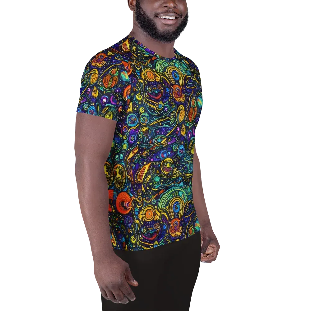 Vasnetsov Vortex on Men's Athletic T-Shirt — Right