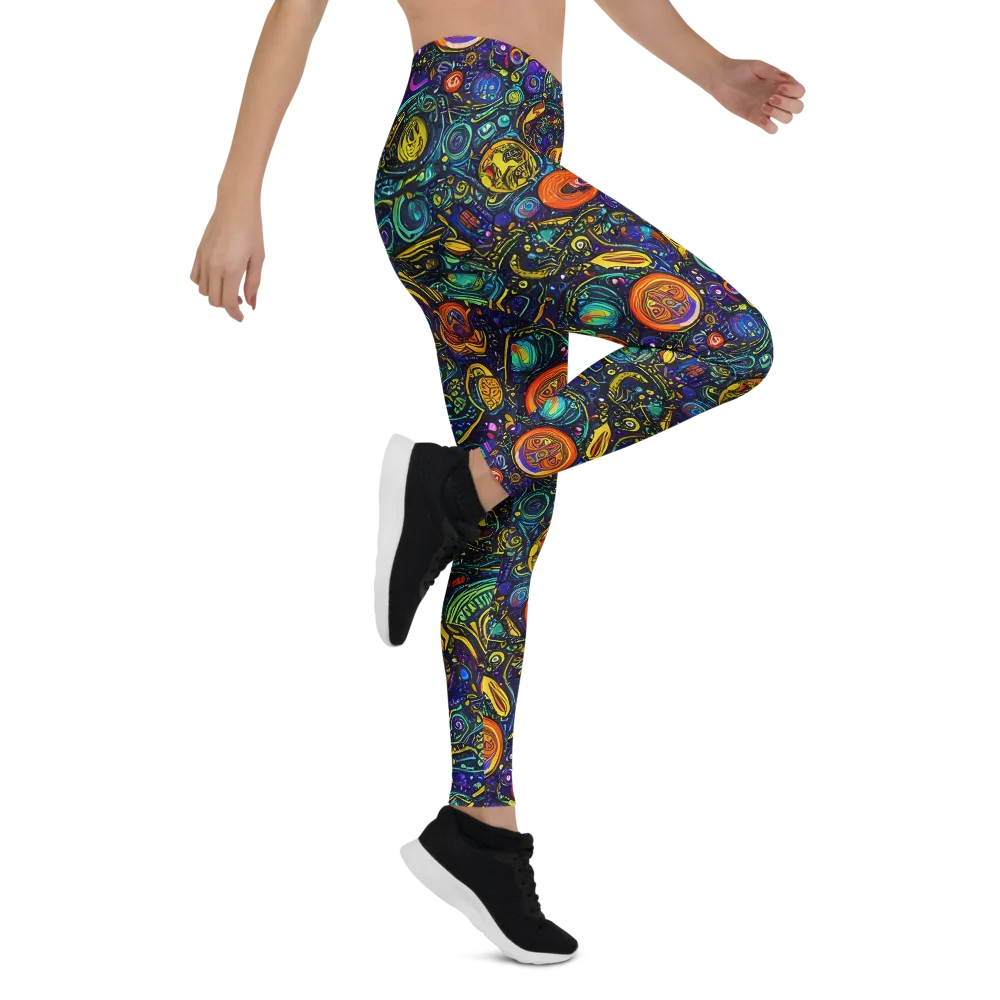 Vasnetsov Vortex on Leggings — Right