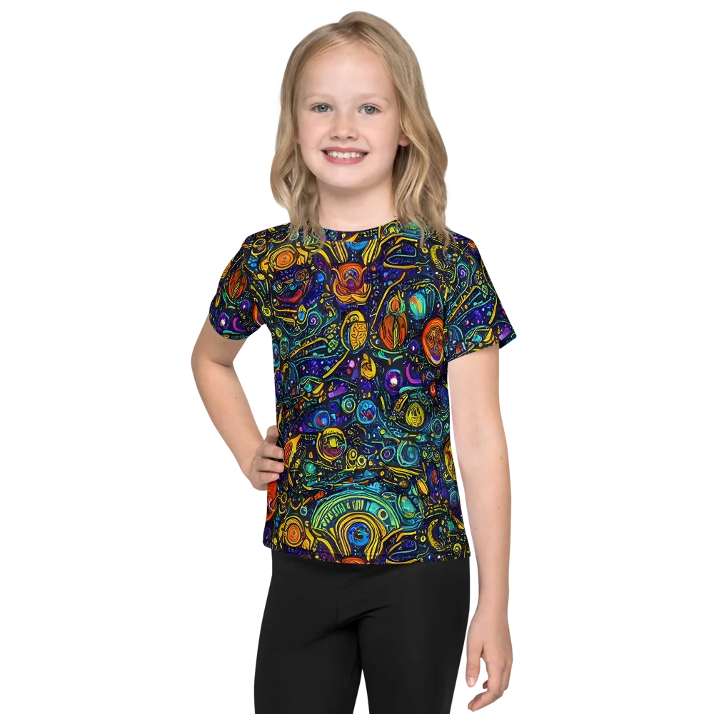 Vasnetsov Vortex on Kids Crew Neck T-Shirt — Front