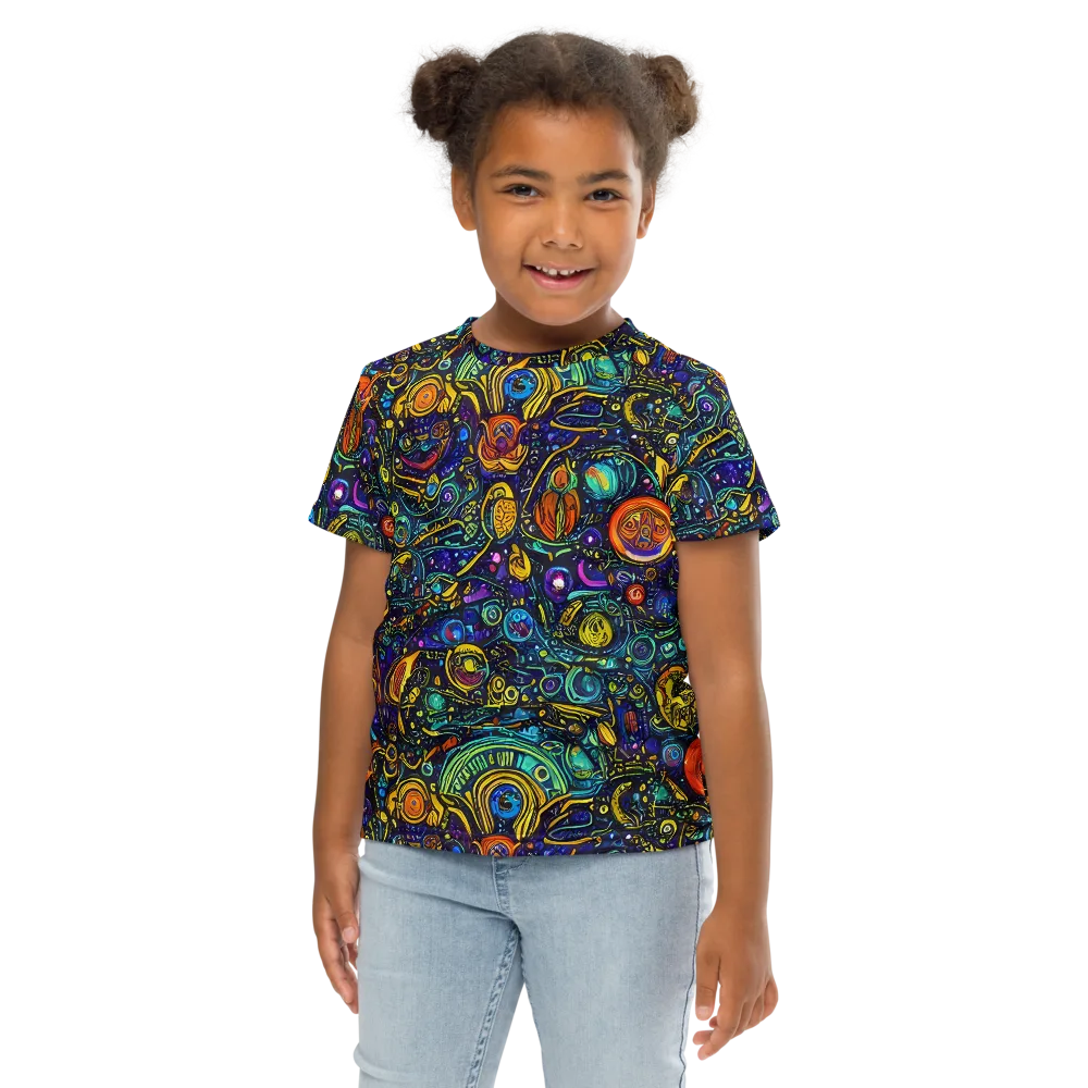 Vasnetsov Vortex on Kids Crew Neck T-Shirt — Front