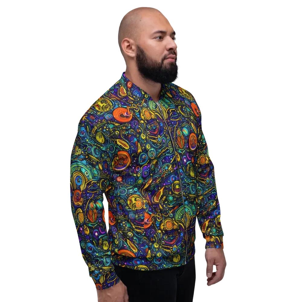 Vasnetsov Vortex on Bomber Jacket — Right
