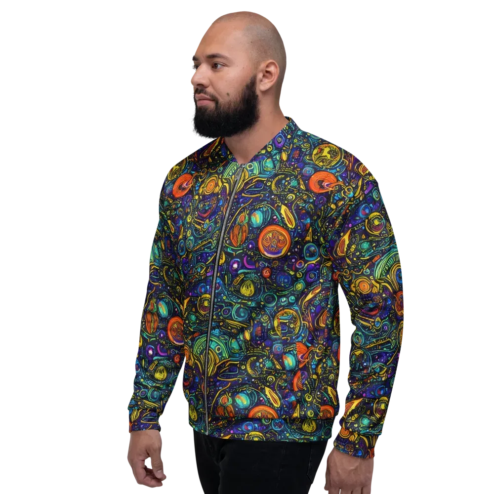 Vasnetsov Vortex on Bomber Jacket — Left