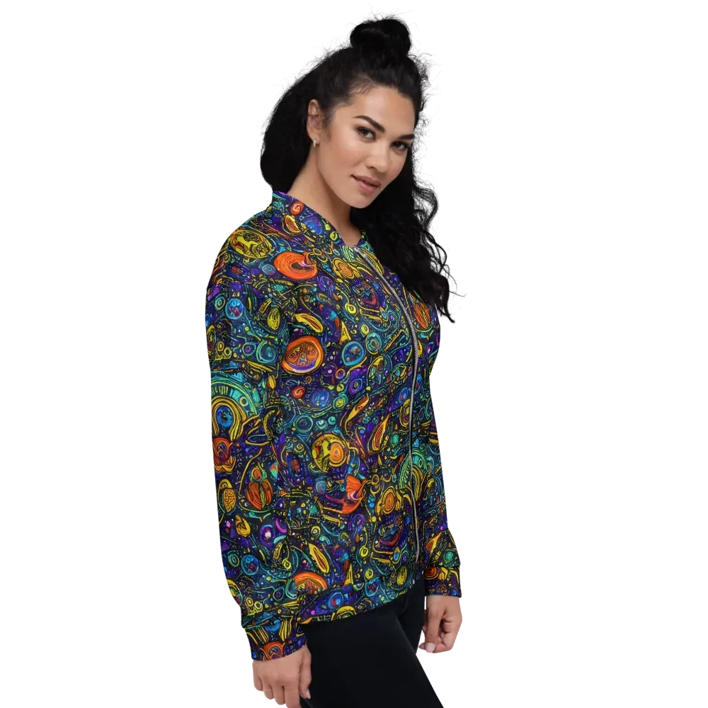 Vasnetsov Vortex on Bomber Jacket — Right