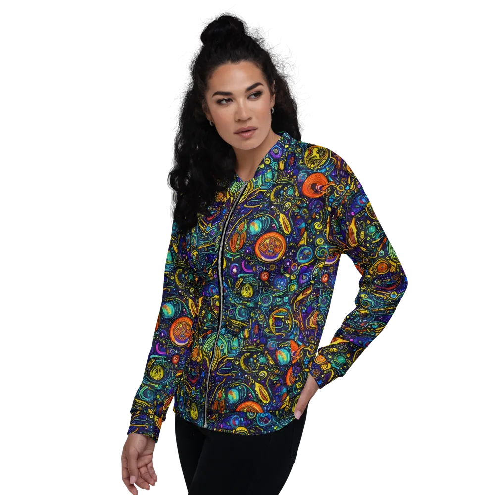 Vasnetsov Vortex on Bomber Jacket — Left