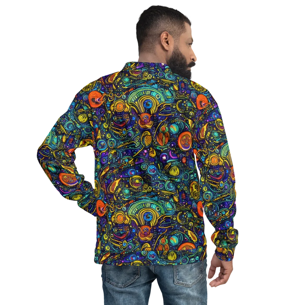 Vasnetsov Vortex on Bomber Jacket — Back