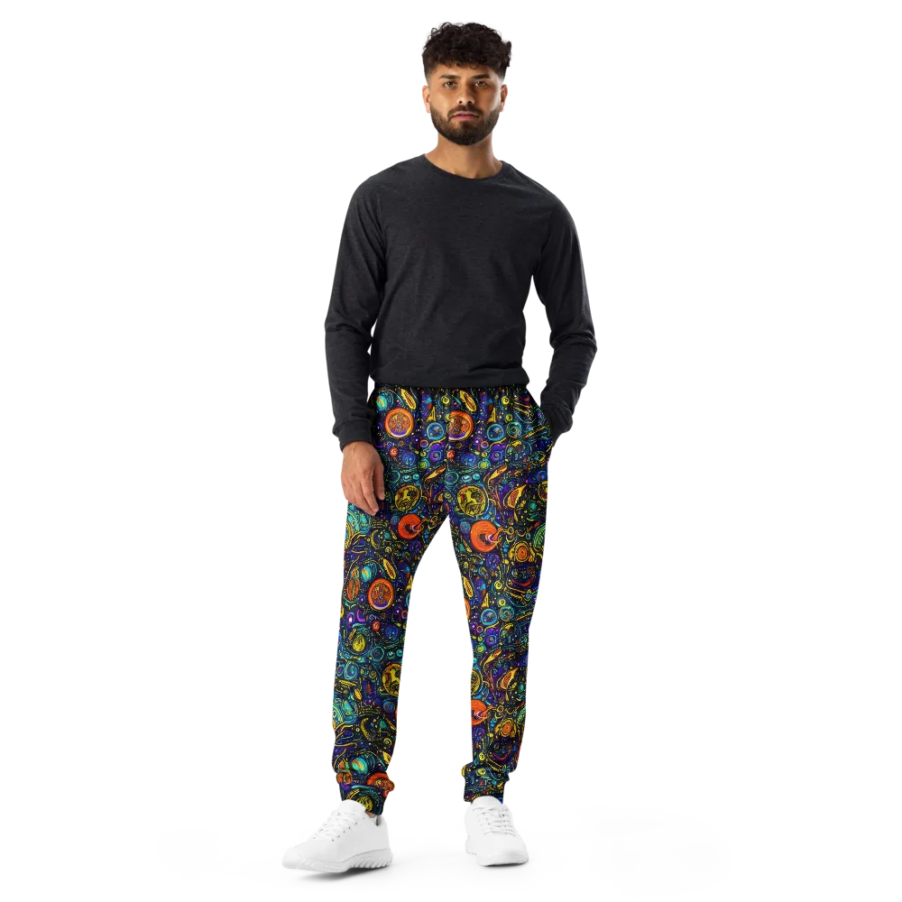 Vasnetsov Vortex on Men's Joggers — Front