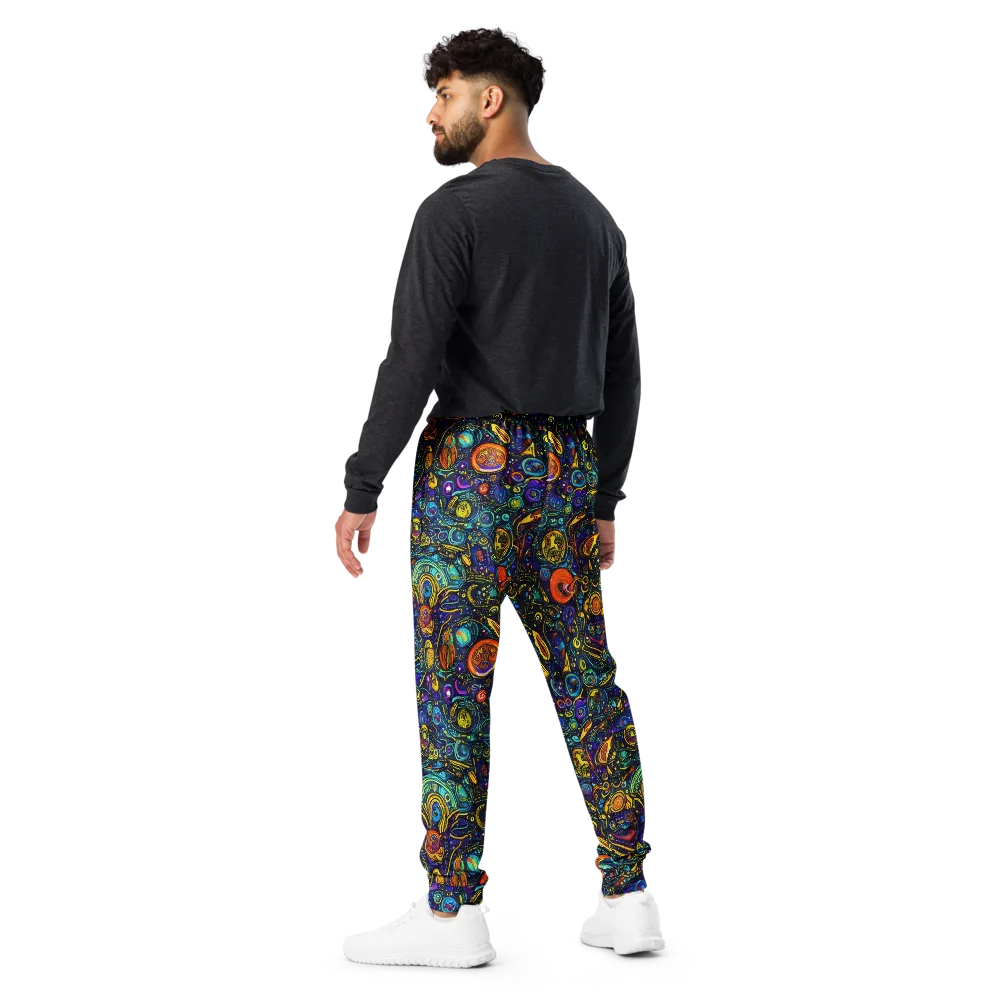 Vasnetsov Vortex on Men's Joggers — Back