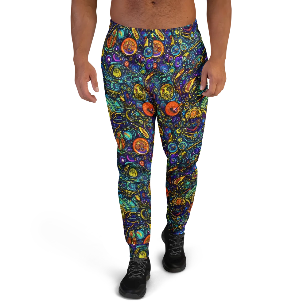 Vasnetsov Vortex on Men's Joggers — Front