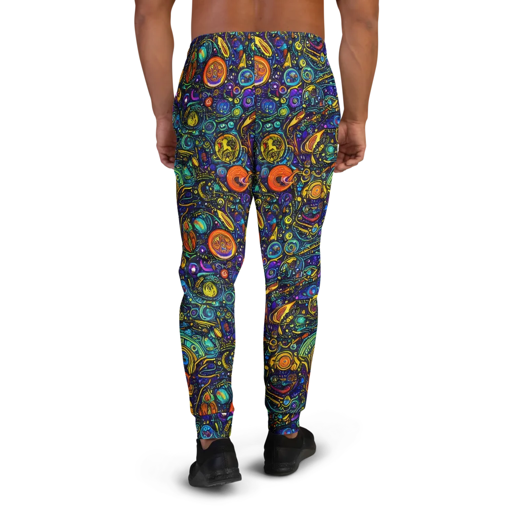 Vasnetsov Vortex on Men's Joggers — Back