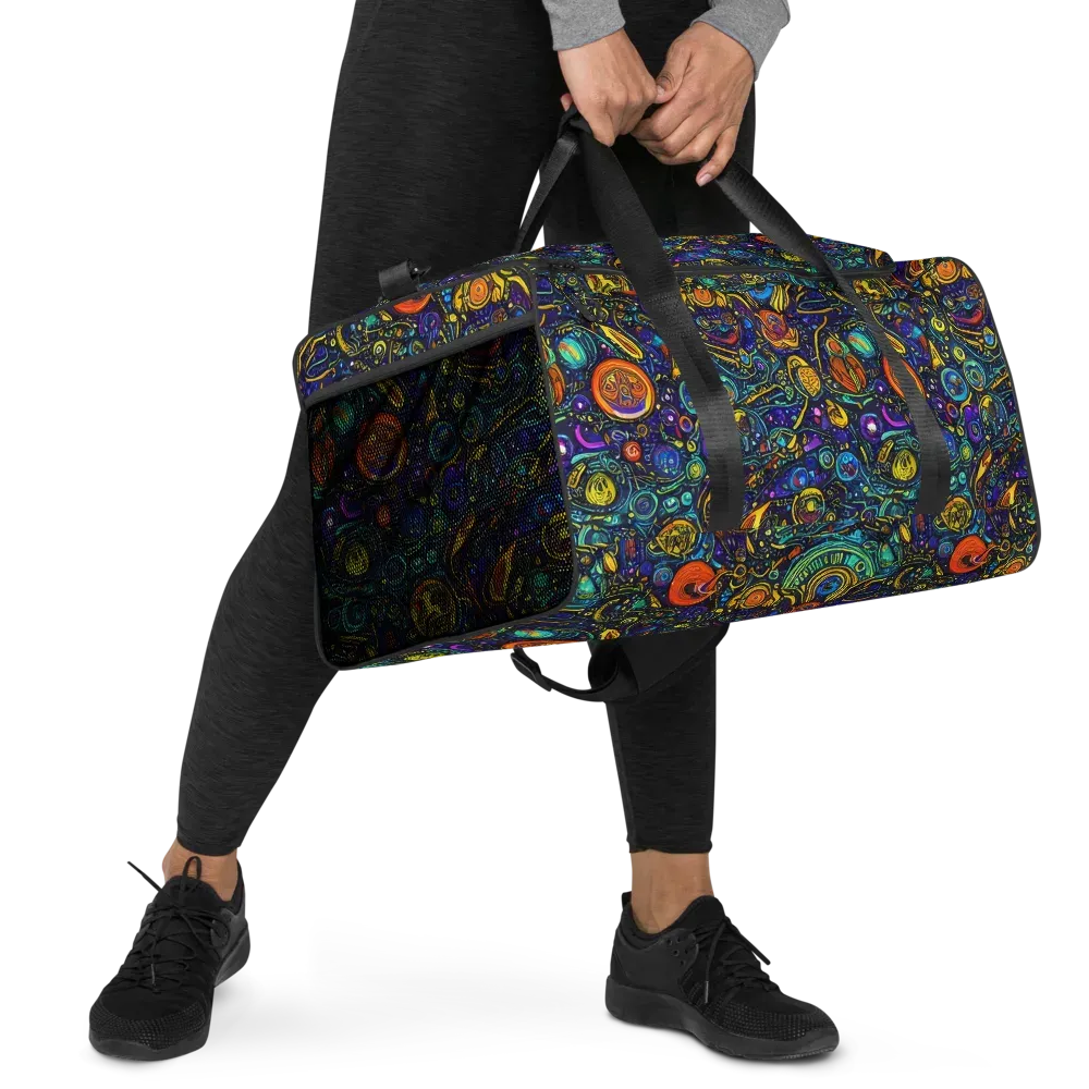 Vasnetsov Vortex on Duffle Bag — Right Front