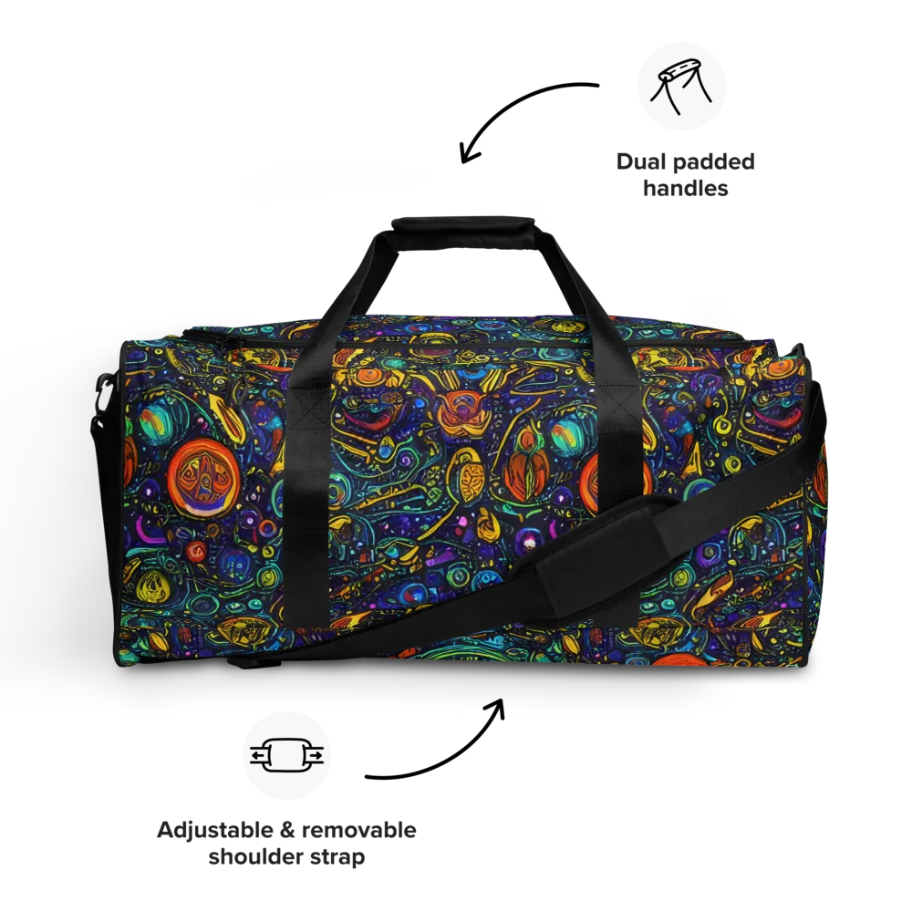 Vasnetsov Vortex on Duffle Bag — Front