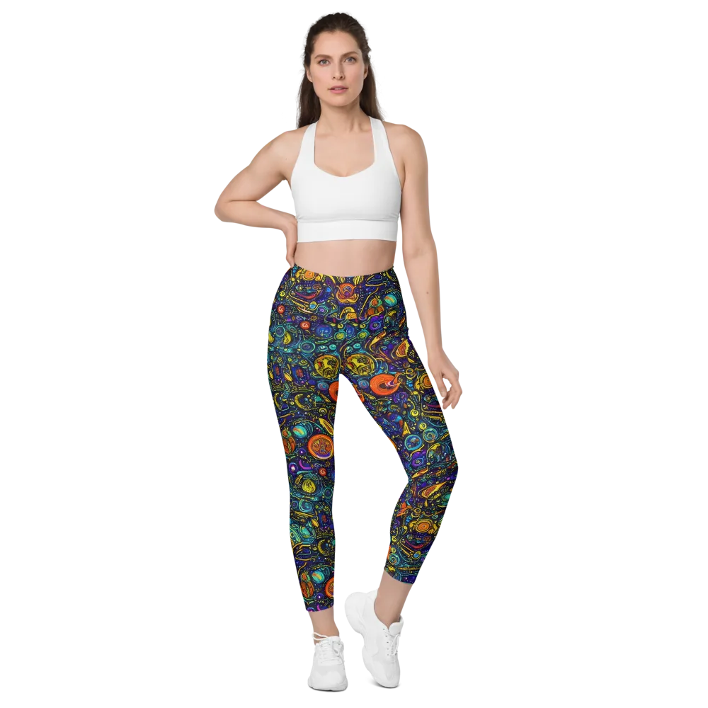 Vasnetsov Vortex on Leggings with Pockets — Front
